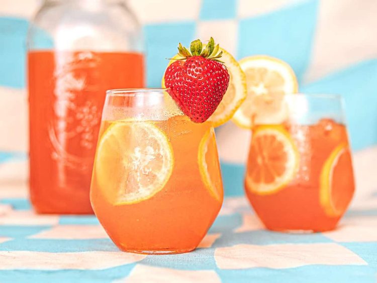 Strawberry Lemonade to Protect Your Heart